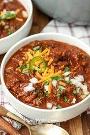 For those of you wanting to add beans: Texas Chili Perfect For A Crowd Spend With Pennies