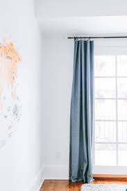 A cheaper price by cutting back on the amount of fabric used. How To Get Curtains To Hang Straight Decor Hint