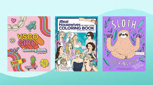 Printable coloring pages vsco girl. 21 Adult Coloring Books To Help You Relax And Unwind In 2020 Self