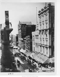 Rooftop View Of Downtown Kansas City Looking North From 6th And Main Circa 1896 Visit Kansas City Downtown Missouri Valley Kansas City Missouri