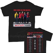 New Kids On The Block Shirt Mixtape Concert Tour 2019 2 Side T Shirt Full Size Fashion Clothing Shoes Accessories New Kids On The Block T Shirts S Shirts