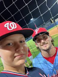 My brother got a selfie with Dylan Crews after the FredNats game tonight :  r/Nationals