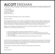 Beauty Therapist Cover Letter Sample Cover Letter Templates Examples
