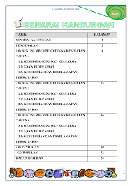 Buku Teks Pendidikan Kesihatan Tahun 4
