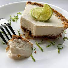 This healthy and delicious key lime pie recipe uses all natural healthy ingredients and is dairy free too. Gluten Free And Dairy Free Key Lime Pie The Nomadic Fitzpatricks