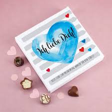 Ду бист ди либе майнес лебене. Pralinen Von Lindt Ich Liebe Dich Text Druck