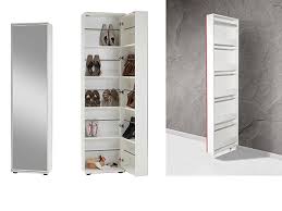 Schuhschrank Mit Spiegel Gunstig In 2020 Tall Cabinet Storage Bathroom Medicine Cabinet Storage