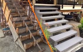 They give a home privacy and character. Ready Mix Concrete Steps Vs Precast Concrete Stairs Sanderson Concrete