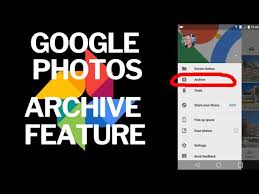 Google Photos How To Use The Archive Feature Youtube