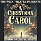 The Wick Theatre presents “A Christmas Carol” — event image