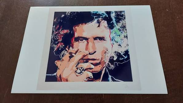 Johnny Depp's painting of Keith Richards sells out in hours