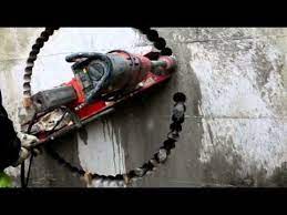 Hall Contracting Core Drilling 70 Hole C4ky 2 14 16 Drill Concrete Wall Vacuum