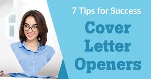 Comparison of a bad and a good cover letter. Cover Letter Openers Draw Employers In From The First Sentence