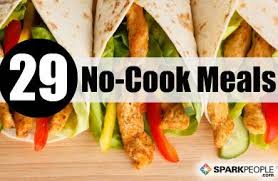 Easy No Cook Meals For Summer Wholesome Food Meals Cooking