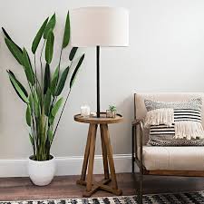 Nouveau floor lamp 42 x 25 x 163cm transparent. Brown And Black Relics Shelf Floor Lamp Kirklands Floor Lamps Living Room Diy Floor Lamp Rustic Floor Lamps