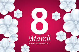 Wedding bouquets, wild flowers, natural beauty. Happy Women S Day Greeting Card Template Beautiful White Flowers On Pink Background 2027716 Vector Art At Vecteezy