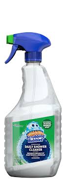 The best way to clean & remove soap scum. Daily Shower Cleaner Scrubbing Bubbles Products