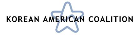 Korean American Coalition Mission The Korean American Coalition Los Angeles Kac Is A 501 C 3 Nonp Leadership Development Korean American Asian American
