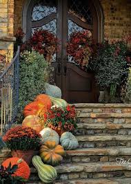Diy outdoor pumpkins from the stony brook house. 25 Adorable Fall Front Door Decor Ideas To Make A Fantastic First Impression Fall Decorations Porch Fall Outdoor Decor Fall Decor