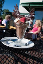 Chocolate Moose Complete With Antlers Is Served On The Deck At The Millenium Alaskan Hotel In An Anchorage Restaurants Chocolate Moose Homegrown Restaurant