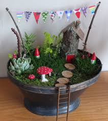 I want to make a mosaic ball for my garden. 6 Fabulous Fairy Gardens Bright Star Kids