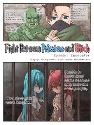 Read [Mesugaki-chan] Onna Shinkan To Onna Mahoutsukai No Tatakai 1 | Fight  Between Priestess & Witch 1 [English] Hentai Porns - Manga And Porncomics  Xxx
