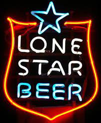 Vintage Lone Star Beer Neon Sign Neon Beer Signs Neon Signs Vintage Neon Signs