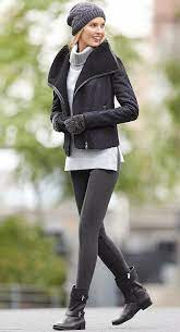 Ann Taylor Outfit Grey Leggings Outfit Fall Leggings Outfit Fall Fall Winter Outfits