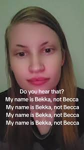 Not Becca Becca