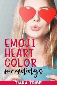 What The Different Emoji Heart Colors Mean Tiaratribe In 2020 Color Meanings Arts And Crafts For Adults Emoji