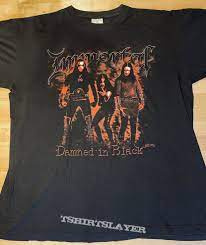 Immortal - Damned In Black TS | TShirtSlayer TShirt and BattleJacket Gallery