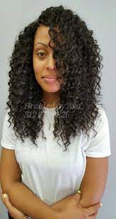 Hairstyles Black Women Weave Crochet Braids 17 Trendy Ideas Wet And Wavy Hair Crochet Wavy Hair Curly Crochet Hair Styles