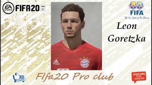 Join the discussion or compare with others! Fifa 20 Leon Goretzka Look Alike In Bayern Munich Fifa20 Pro Club Youtube