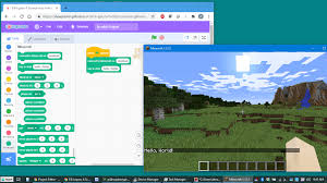 It's much easier to use for beginners, though you need a subscription. Coding In Minecraft With Scratch 16 Steps With Pictures Instructables