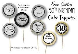 Maybe you would like to learn more about one of these? 30th Birthday Cake Toppers