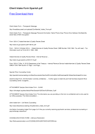 There are dozens of professionally designed business templates to support your operations, financial management, project management, marketing efforts and more. 16 Client Intake Form Template Download Free To Edit Download Print Cocodoc
