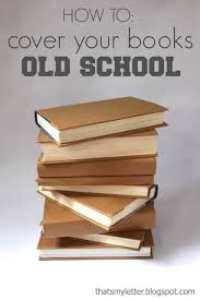 C Is For Covering Books Old School Book Cover Diy Paper Book Covers Paper Bag Book Cover