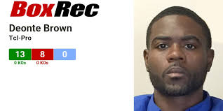 BoxRec: Deonte Brown