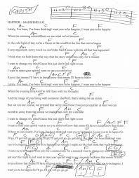 Happier Marshmellow Guitar Chord Chart Capo 5th Fret Piano Chords Chart Music Chords Piano Chords