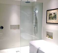 Bathrooms With Glass Shower Walls Glass Splashbacks In 2020 Glass Shower Wall Glass Splashback Bathroom Glass Splashback