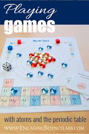 Periodic Table Of Elements Activity Atomic Structure And The Periodic Table Game In 2020 Physical Science Activities Middle School Science Experiments Atomic Structure