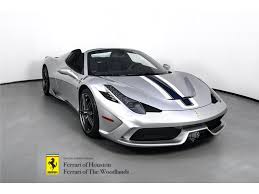 Equipped with a v8 producing 600 hp. 2015 Ferrari 458 Speciale Aperta For Sale Gc 50875 Gocars