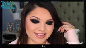 how to put on eye makeup with gles