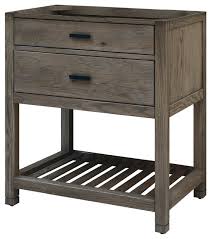 Save up to 70% off retail today Blake Vanity With Open Shelf 30 Transitional Bathroom Vanities And Sink Consoles By Sagehill Designs Houzz