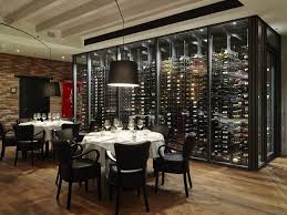 Black Blue Steak And Crab Buffalo Ny Reserve De Vin Vitree Chez Philippe Geneve Stainless Steel Sheet Wine Cabinets Room