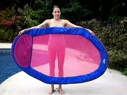 Spring Pool Float How To Fold It Back Up Youtube
