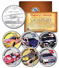 The nascar vault chronicles the astonishing growth of one of america's greatest obsessions, through more than 150 images and 26 nascar collectibles that will awe and delight racing fans. Dale Earnhardt Gm Goodwrench 3 Nascar Race Cars Nc Quarters U S 6 Coin Set Walmart Com Walmart Com