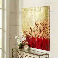 Though We Ve Titled It Unassuming Our Remarkable Hand Painted Canvas Will Have Quite An Impact On Your Modern Art Abstract Abstract Painting Gold Leaf Art