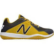 Black And Yellow New Balance Cleats New Balance Men S 4040 V4 Turf Baseball Cleats Baseball Shoes New Balance Men New Balance