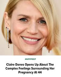 The “Homeland” actor, who has three children with husband Hugh Dancy, spoke  about her “oopsie-daisy third baby” during an appearance